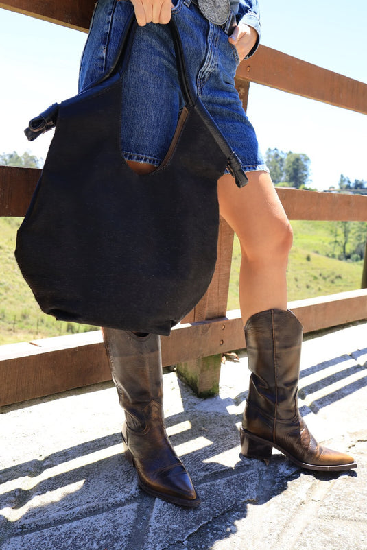 Bolso Pelo Negro