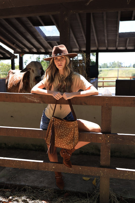 Bolso Estampado Bambi Mediano