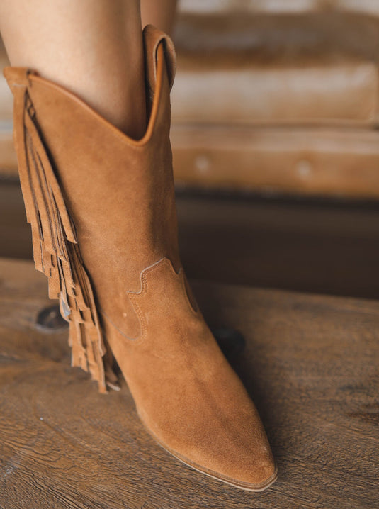 Botas Gualanday Flecos Miel